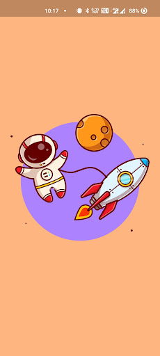 Android application Spacecraft screenshort