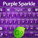 GO Keyboard Purple Sparkle icon