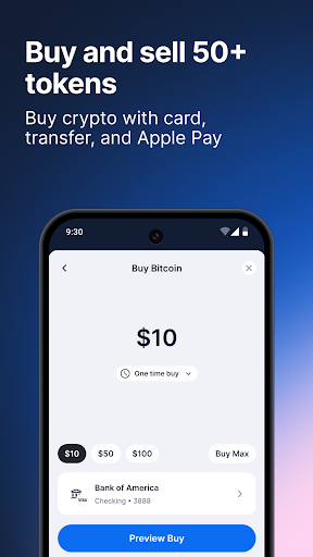 Screenshot of Blockchain.com: Buy BTC, SOL