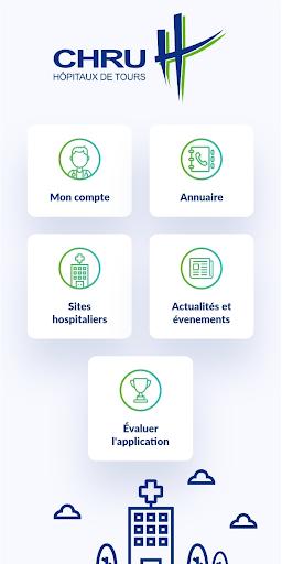 Android application CHRU Tours Pro screenshort