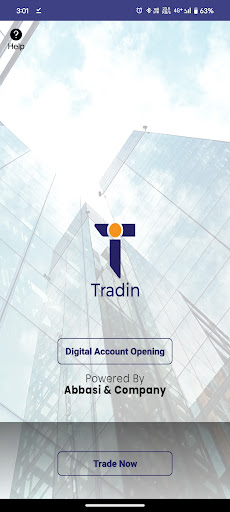 Android application Tradin screenshort