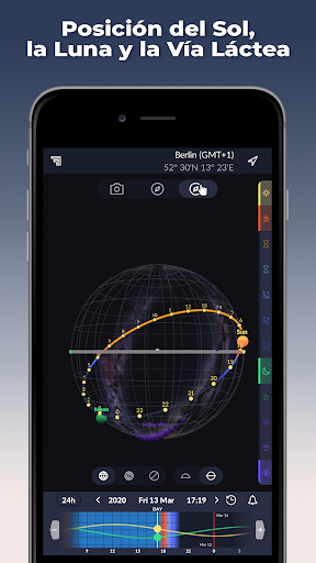 Ephemeris – Sol y la Luna Captura de Pantalla de la Aplicación Android 3