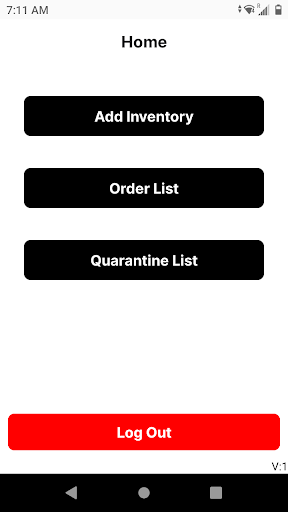 Android application Smartways WMS screenshort