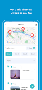 Captura de Pantalla 1 TripTrop: Trip Travel Planner android