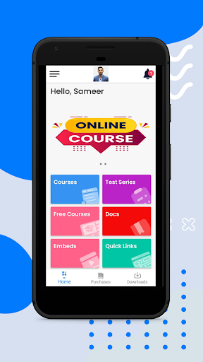 Android application Hindi Classes screenshort