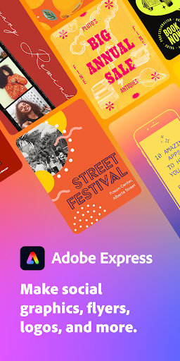 Adobe Express: Graphic Design screenshot 1