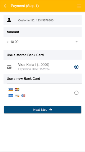 my e-PASS Screen 3