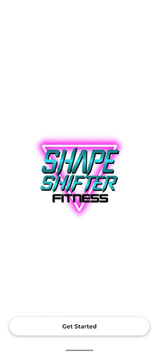 Android application Shape Shifter Fitness screenshort