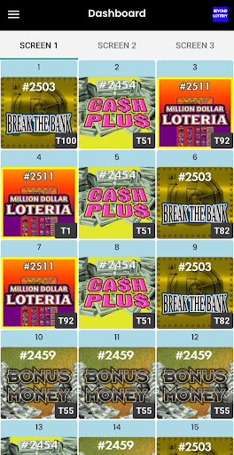 Beyond Lottery - Inventory App Screen 2