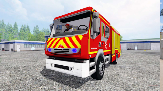 Fire Truck Drive Simulator 3D