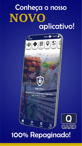 Android application Cartão QCard screenshort