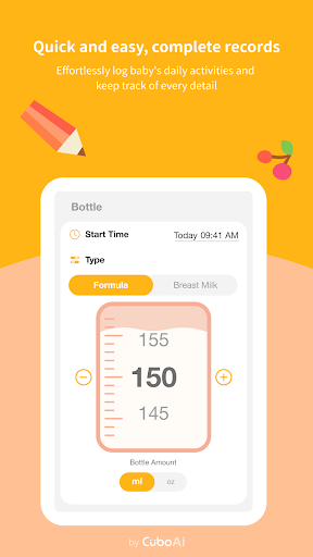 Screenshot of Baby Tracker & Diary - CuboAi