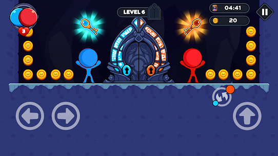 Stick Red Blue: Horror Escape 8