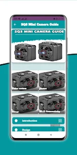 SQ8 Mini Camera Guide
