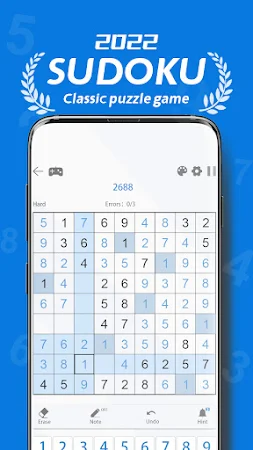 Game screenshot Sudoku - Classic Sudoku Puzzle mod apk