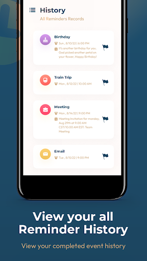 Event Reminder for All Events