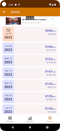Home Electrical Consumption Screenshot 4 - AppWisp.com
