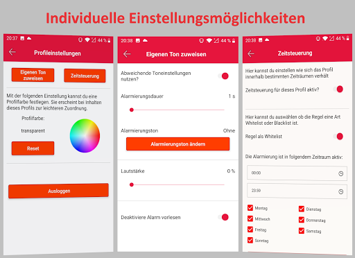 ALARMiator Mobile Screen 2