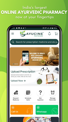 Android application Ayucine - Heal Herbally screenshort