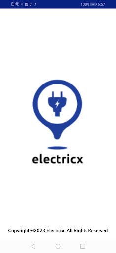 Android application Electricx screenshort