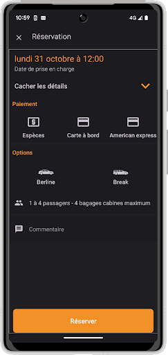 Taxi Diligence Screen 3