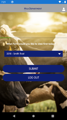 Milk Department Screen 2
