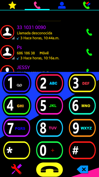 THEME SWIPE DIALER MIXER COLOR - 1.0 - (Android)