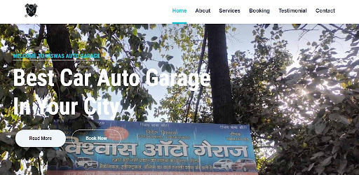 Vishwas Auto Garage Screen 2