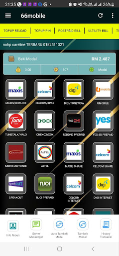 66mobile Screen 2