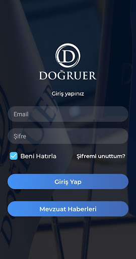 Android application Doğruer Online screenshort