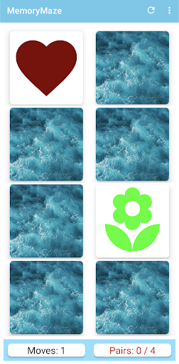 MemoryMaze - Image Match Game Screen 2