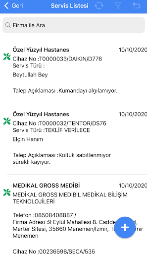 Esn Mobil Crm ve Teknik Servis Screen 3