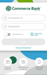 Commerce Bank for Android Screenshot