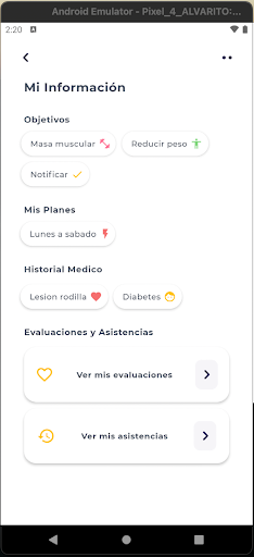 AnthooGym Screen 2
