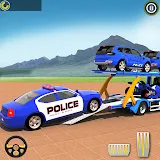Police Car Cargo Transporter icon