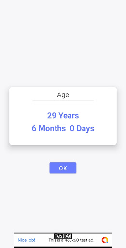 Age Calculator Screen 2