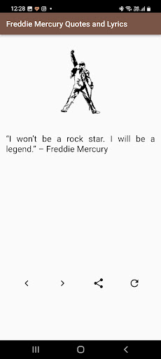 Freddie Mercury Quotes Screen 3