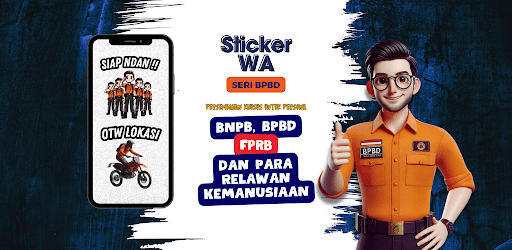 Android application Sticker WA BPBD screenshort