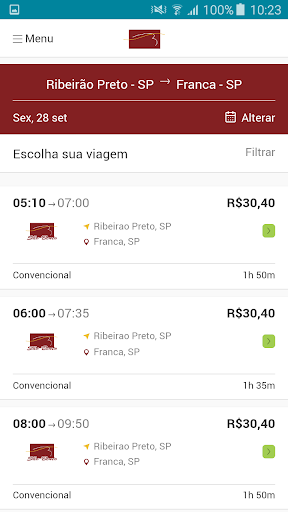 Viação São Bento Screen 2