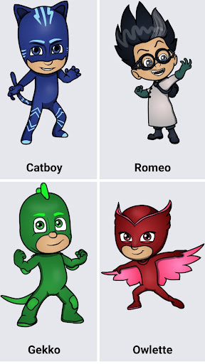 Android application How to draw PJ Super masks screenshort