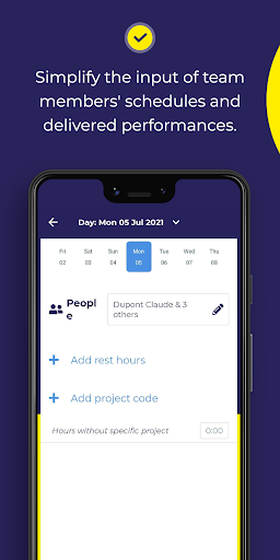 Lecot Connect Timesheets Screen 3