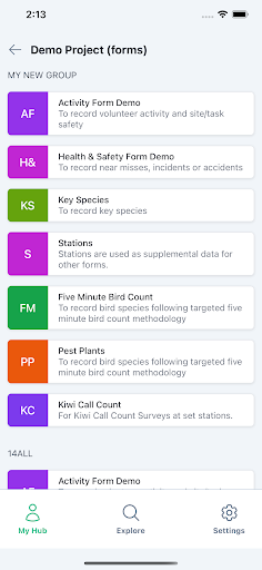 The Conservation Hub Screen 2