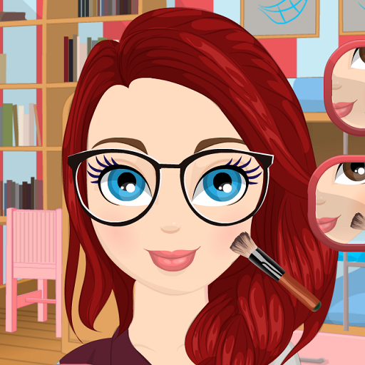 Beauty makeup games - parlour logo