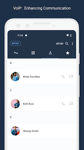 MTSip Screen 2