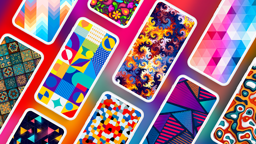 Android application Pattern Wallpapers 4K screenshort