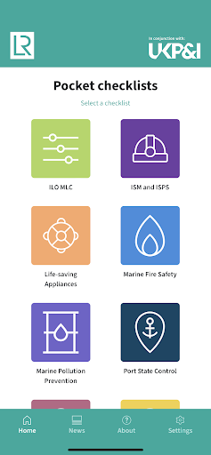 Android application PSC Pocket Checklists screenshort