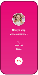 fake call and chat with nastya