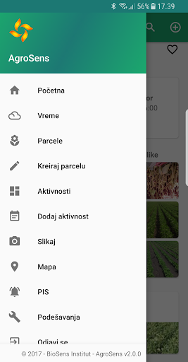 AgroSens Screen 2