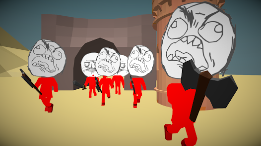 Stickman Meme Warrior Rage Sim – Apps on Google Play