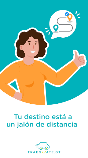 Android application Traeguate | Pedir y dar jalón screenshort